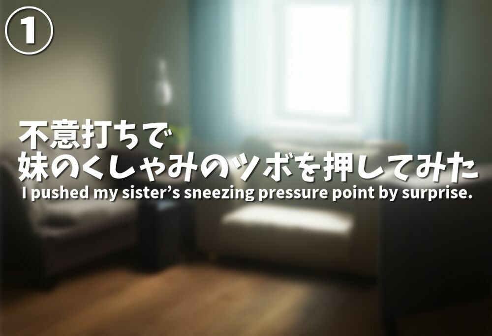 もっと！妹のくしゃみをおがみたい / More！ She wants to watch her little sister sneeze. - サンプル画像 1