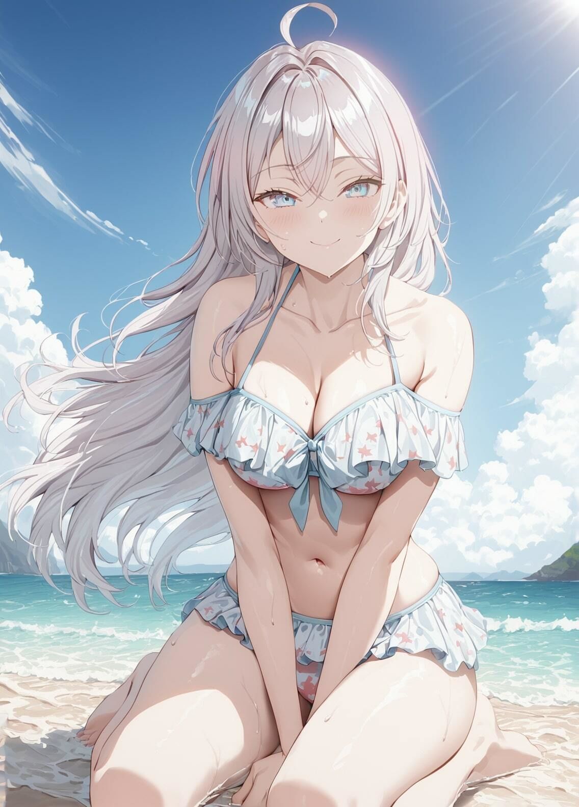 「時々ボソッとロシア語でデレる隣のアーリャさん」アリサ・ミハイロヴナ・九条セクシー写真集8（全500枚） - サンプル画像 1