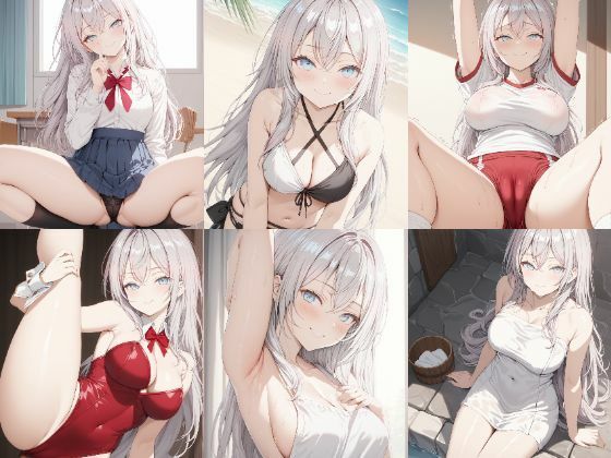 「時々ボソッとロシア語でデレる隣のアーリャさん」アリサ・ミハイロヴナ・九条セクシー写真集8（全500枚）