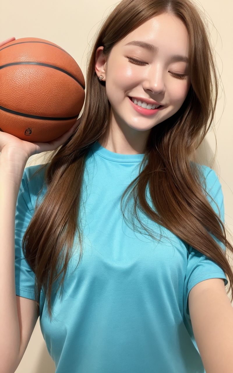 AI美女写真集┃バスケ美人 - サンプル画像 3