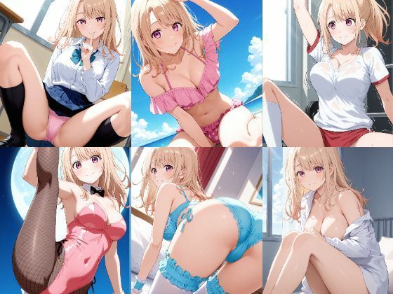 「黒岩メダカに私の可愛いが通じない」川井モナ  セクシー写真集4（全500枚）
