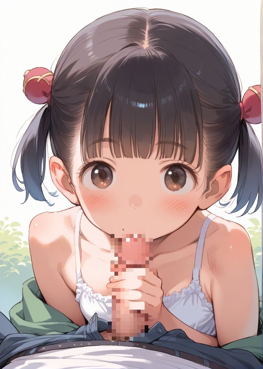 ちっぱいちゃんのおちんぽ搾精居残りれっすん - サンプル画像 2