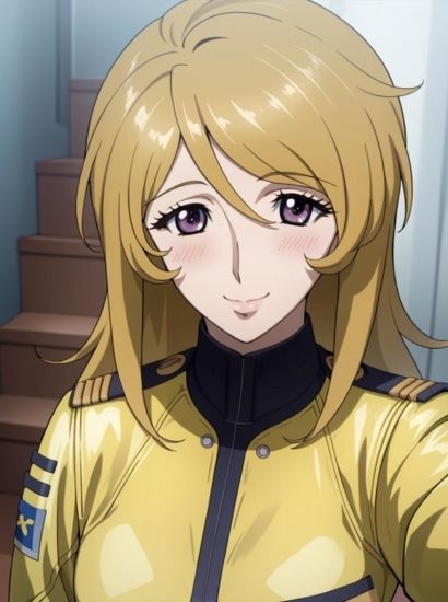 宇宙戦艦ヤマトの森雪から送られてきた自撮り写真 - サンプル画像 1