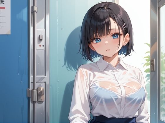 片想いした大人しいコンビニの店員さんを即堕ちさせた - サンプル画像 1