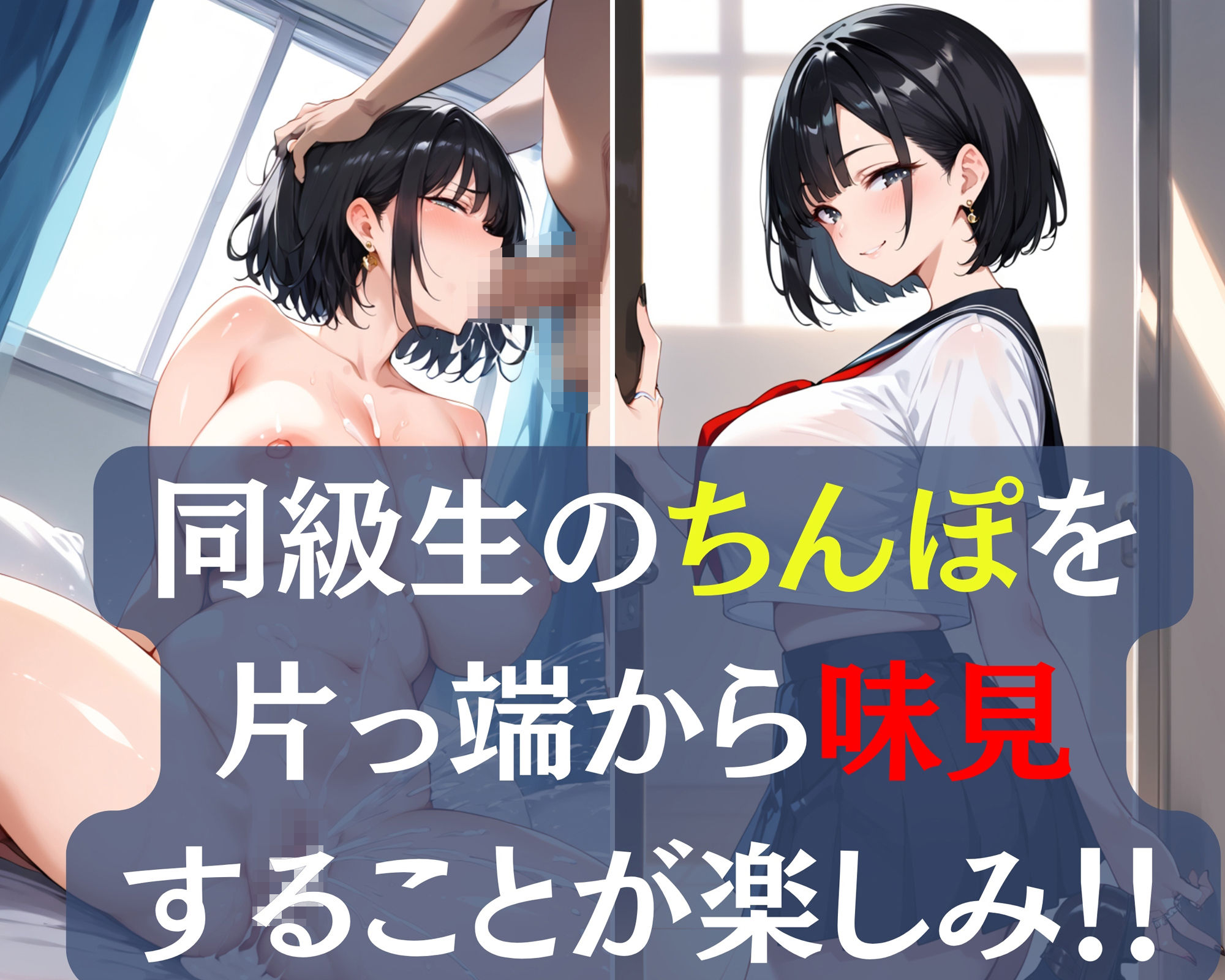 女子校生マドンナは淫乱な清楚系ビッチだった（前編） - サンプル画像 5