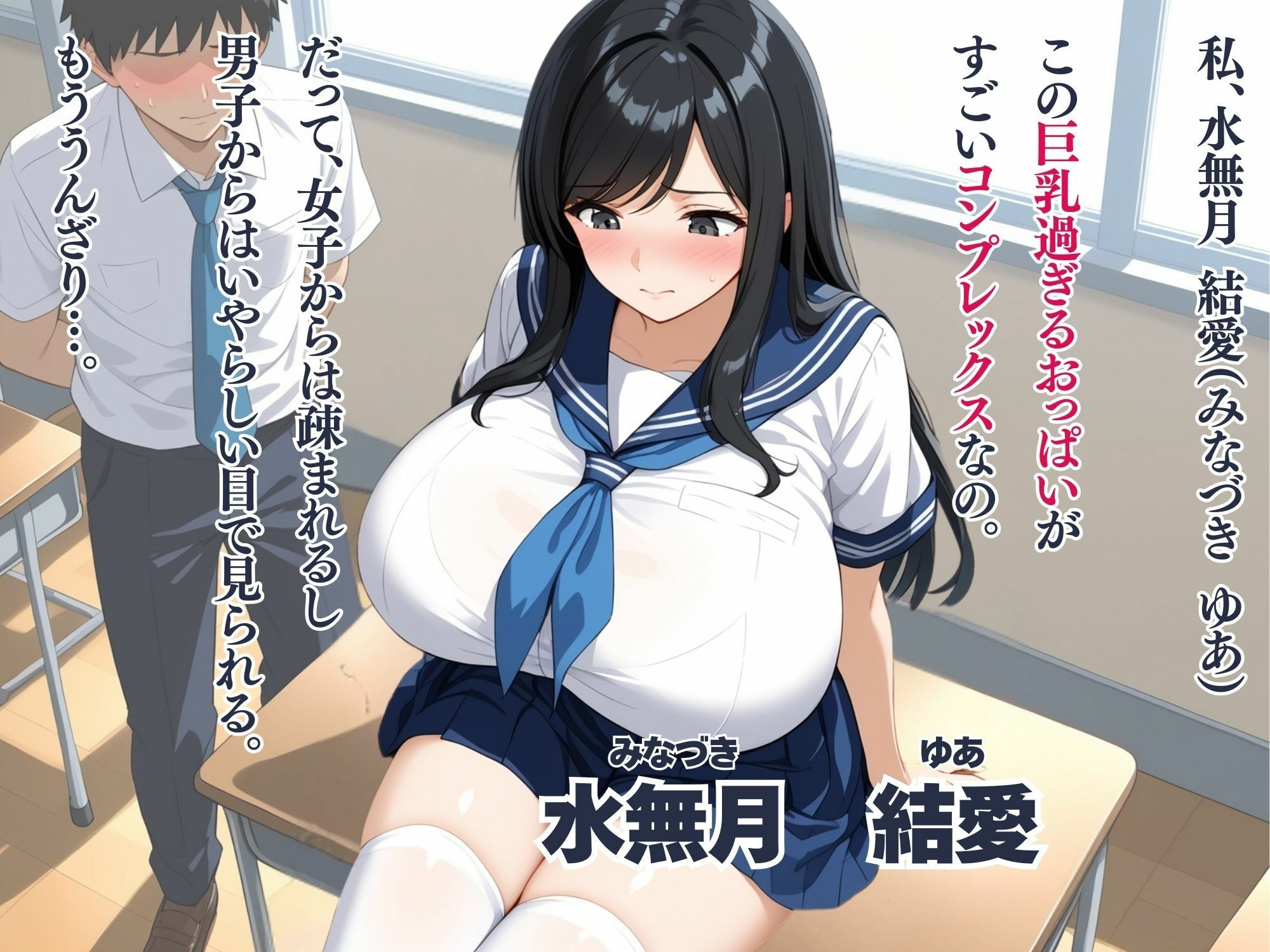 巨乳コンプレックス卑猥ダイエット - サンプル画像 1