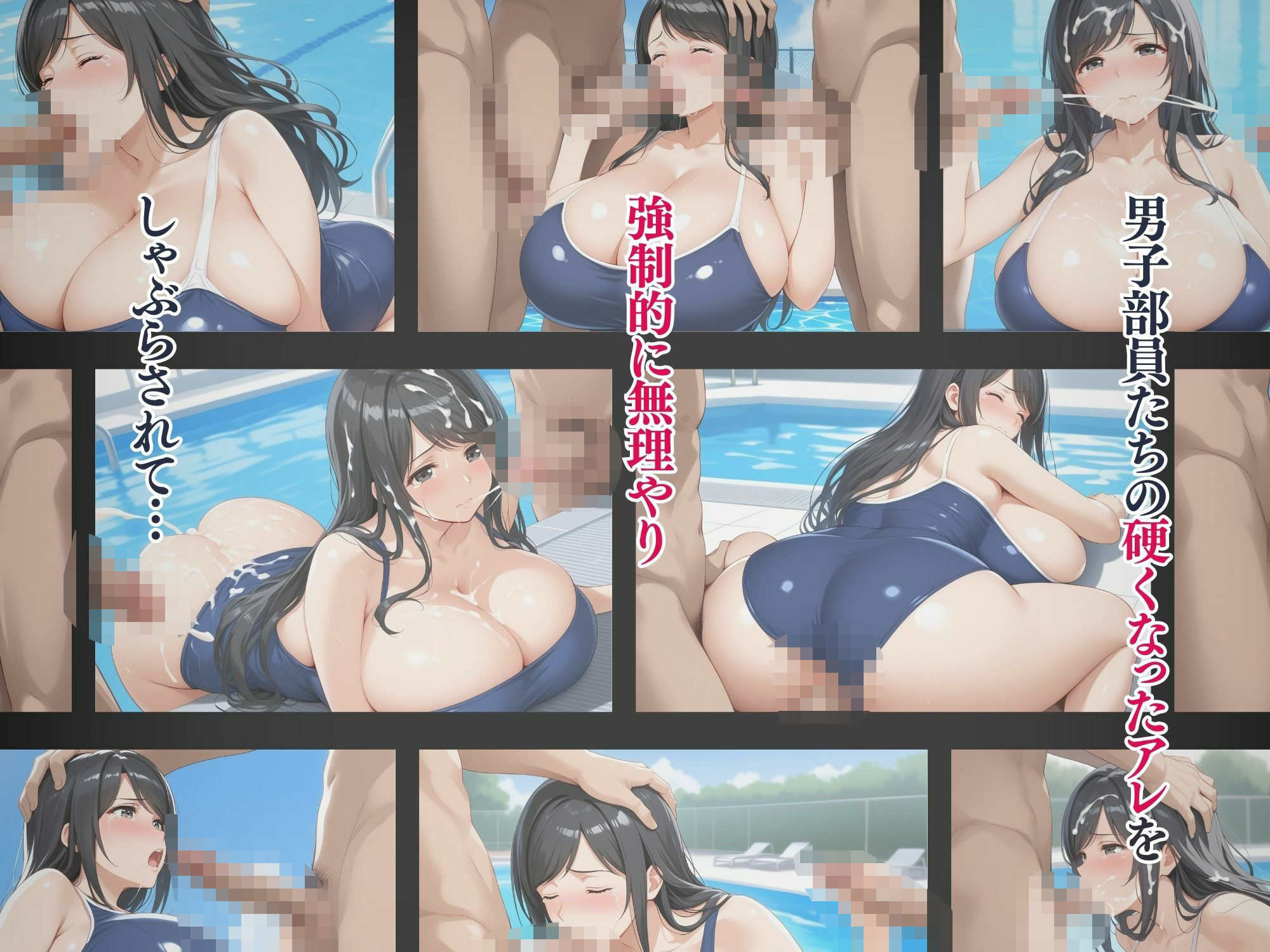 巨乳コンプレックス卑猥ダイエット - サンプル画像 6