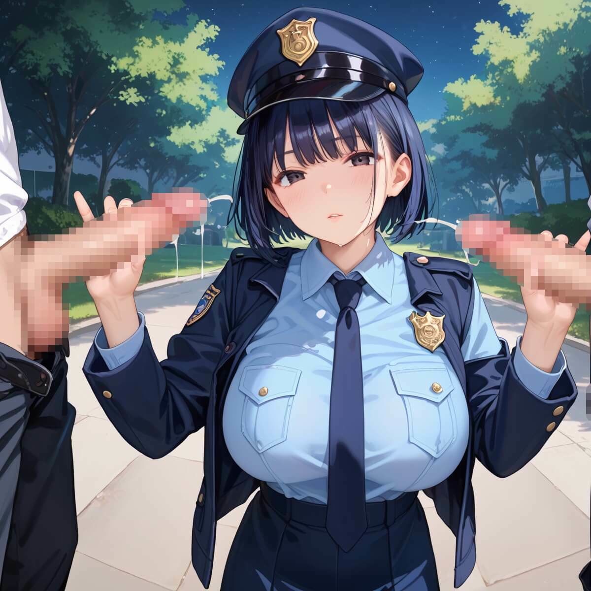 射精しないと、逮捕しちゃうぞ！エチエチ婦警さんの無理難題！！3【厳選CG200枚収録】 - サンプル画像 10