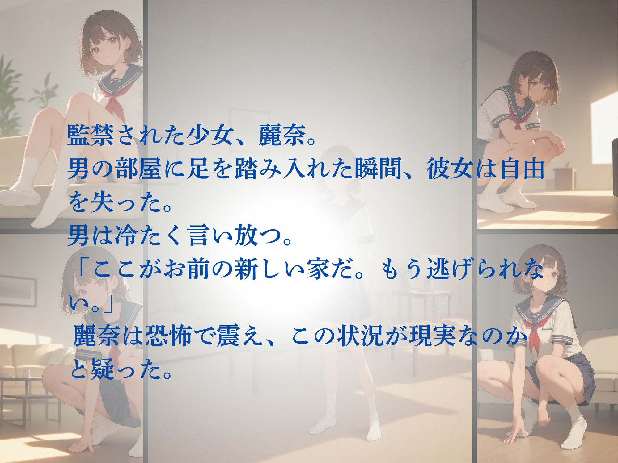 家出少女を監禁して性処理道具にした - サンプル画像 2