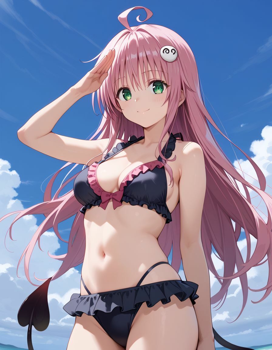 姫の秘密の夜 ラ〇・サタリン・デビルーク イラスト集 - サンプル画像 3