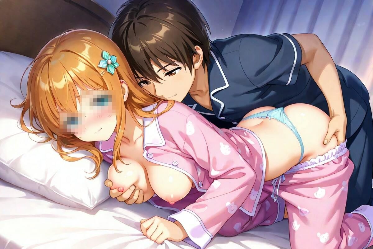 パジャマ姿の妹と  2人だけの時間 - サンプル画像 1