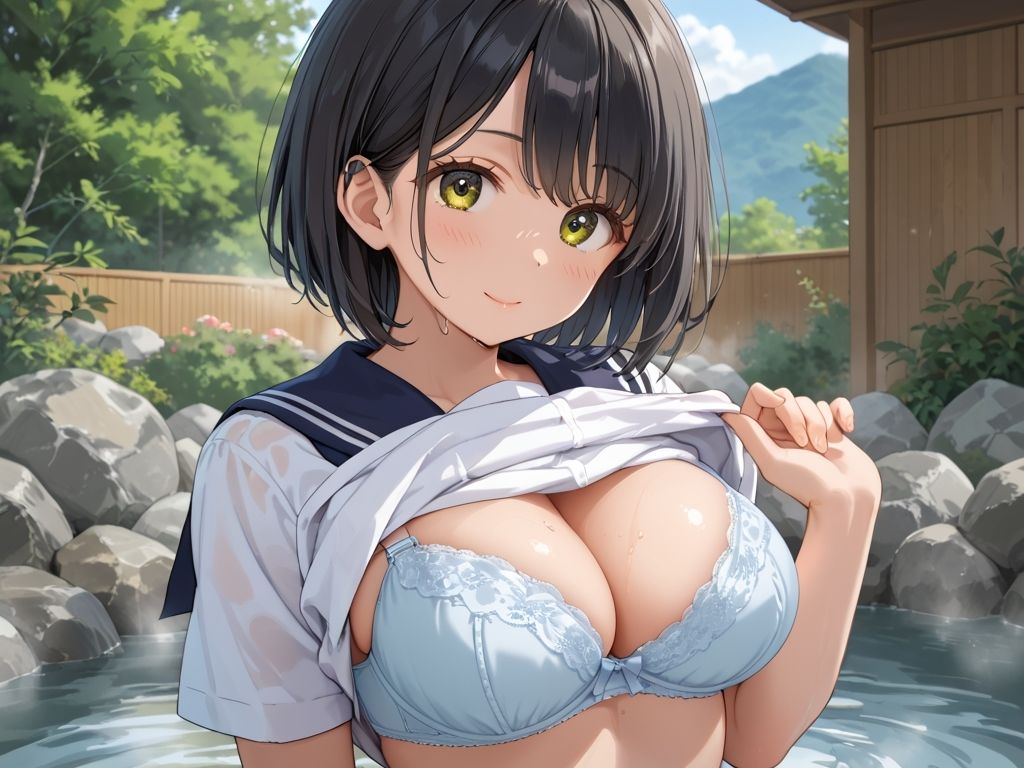 淫乱学園No.02〜不倫旅行編〜美少女JKと温泉で極秘ないちゃらぶ性交！！ - サンプル画像 7
