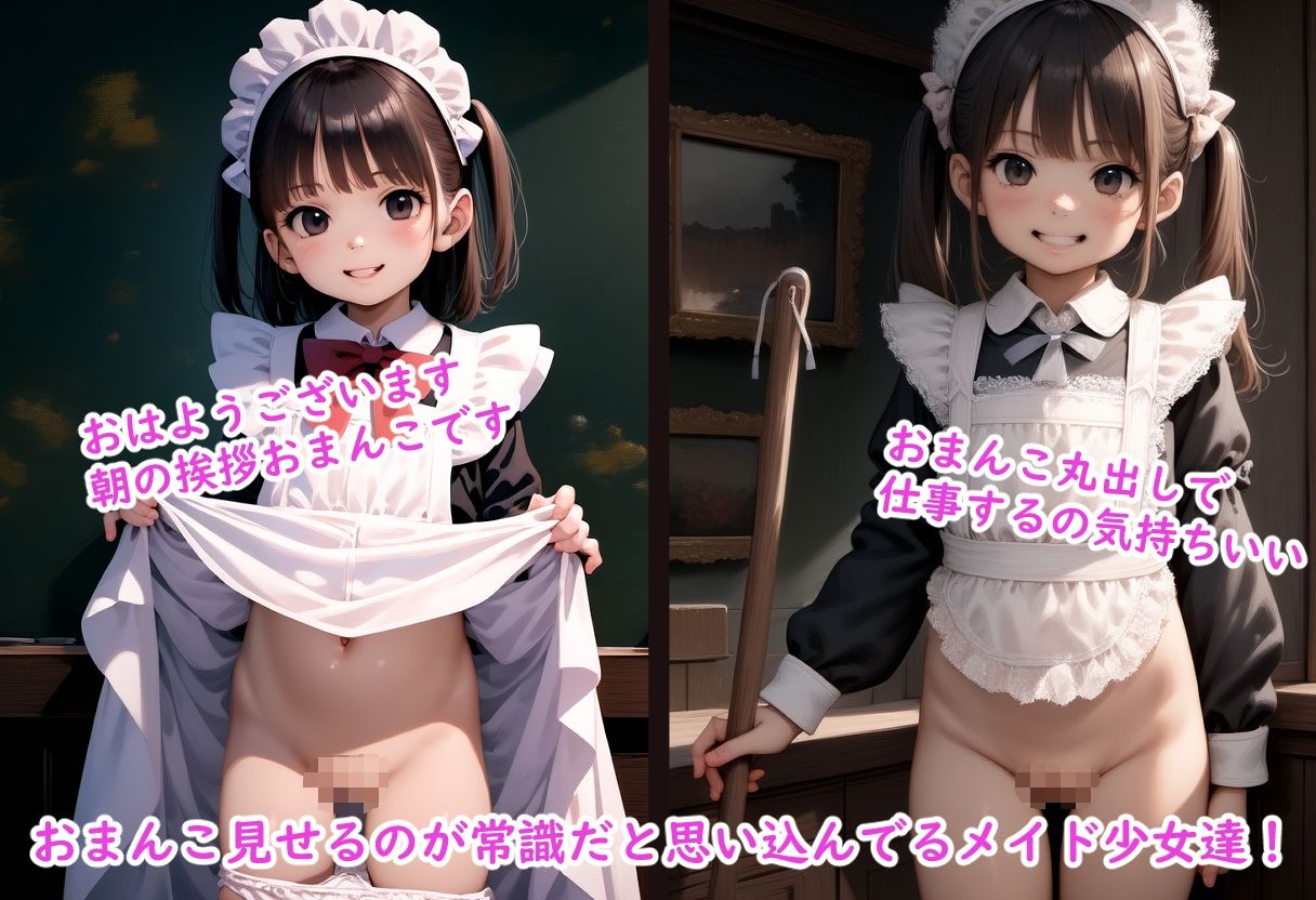常識改変メイド少女 - サンプル画像 1