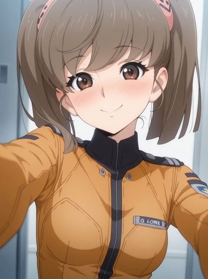 宇宙戦艦ヤマト2199の岬百合亜から送られてきた自撮り写真 - サンプル画像 1