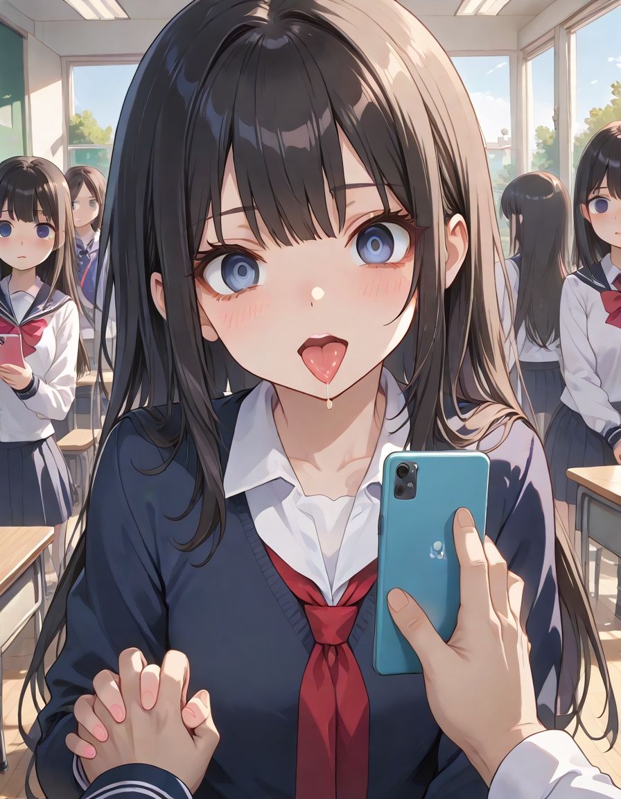 催●アプリでギャル校を制圧！ - サンプル画像 1
