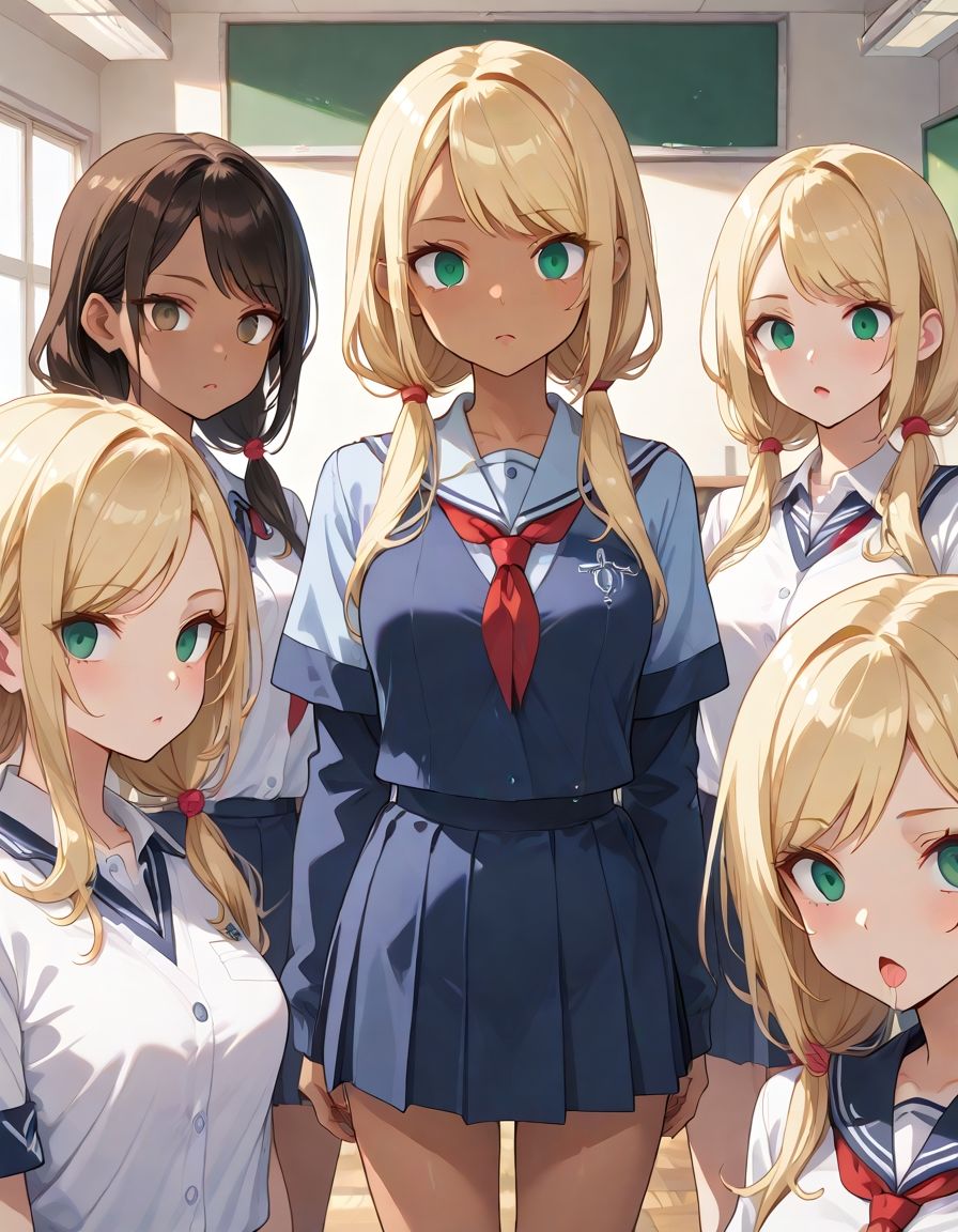 催●アプリでギャル校を制圧！ - サンプル画像 2