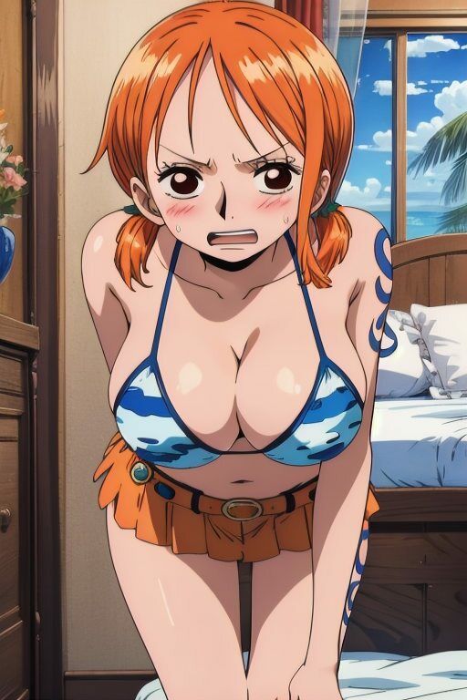 ナミさんと空島に行く前にひたすらHさせて欲しいと頼み込んでみた149枚 - サンプル画像 2