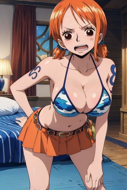 ナミさんと空島に行く前にひたすらHさせて欲しいと頼み込んでみた149枚 - サンプル画像 4