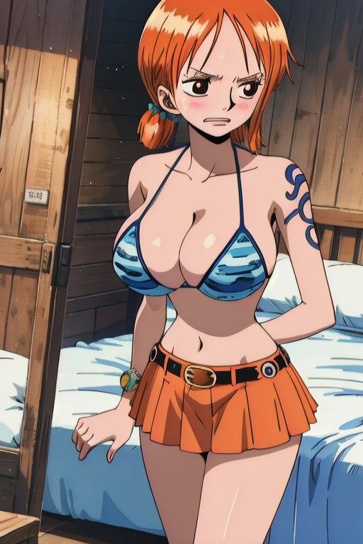 ナミさんと空島に行く前にひたすらHさせて欲しいと頼み込んでみた149枚 - サンプル画像 5