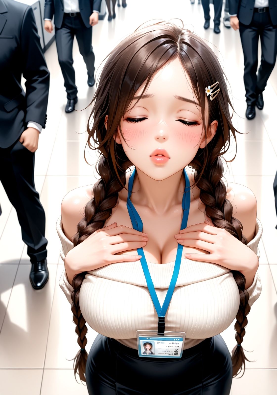 キス待ち耐久〜あなたが大好きすぎる彼女〜 - サンプル画像 4