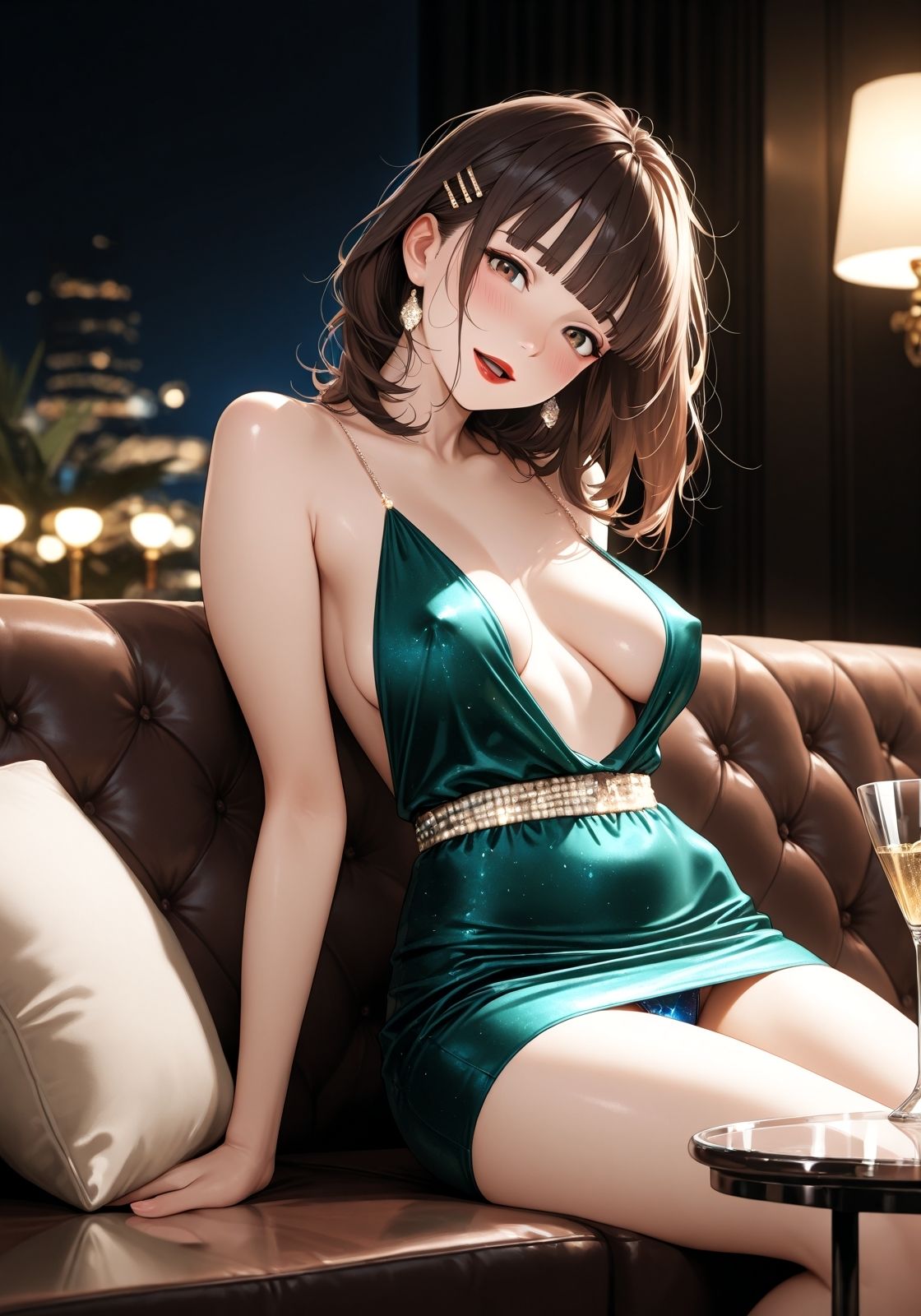 キャバ嬢ちゃんに貢いでアフター誘ってみた - サンプル画像 4