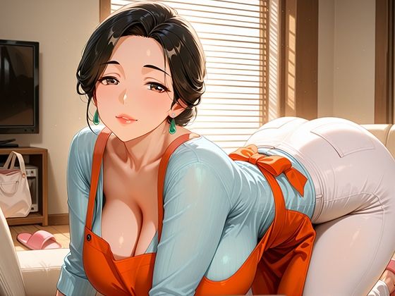 人妻家政婦 爆乳家政婦を後から突きまくる - サンプル画像 1