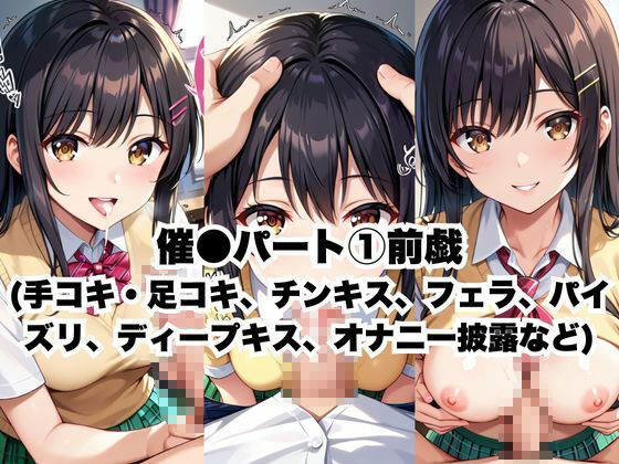 催●で彼氏と思い込ませいちゃlove変態調教SEXからの催●解除で強●孕ませレ●プ！古手●唯編 - サンプル画像 2