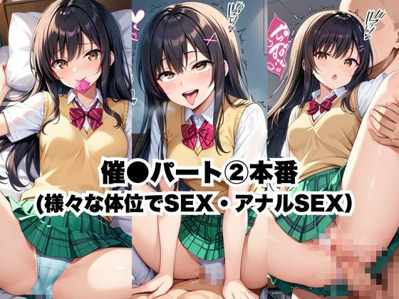 催●で彼氏と思い込ませいちゃlove変態調教SEXからの催●解除で強●孕ませレ●プ！古手●唯編 - サンプル画像 3