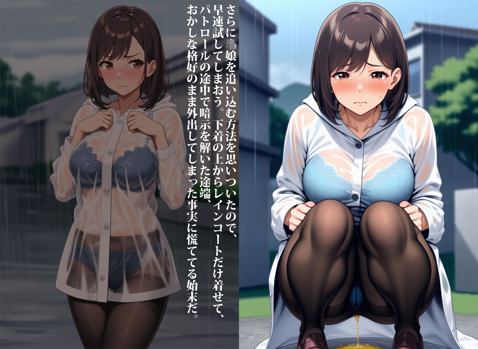 生意気な婦警をお漏らし公僕に調教した件 - サンプル画像 3