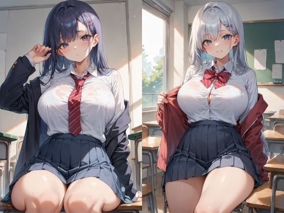 生意気巨乳JKが、屈服するまで - サンプル画像 1