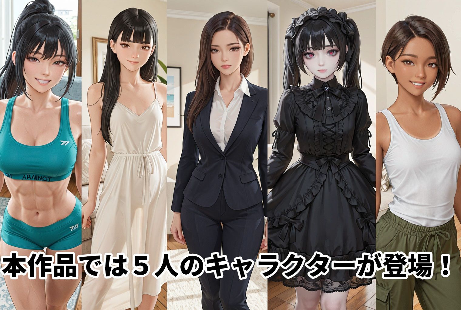 【2.5次元】素足足裏特化CG集 - サンプル画像 1