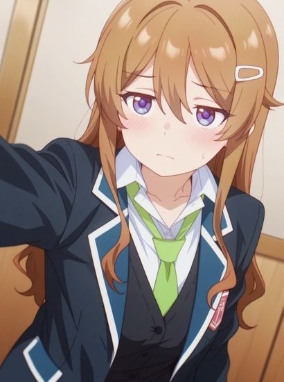 夢見る男子は現実主義者の佐城楓から送られてきた自撮り写真 - サンプル画像 1