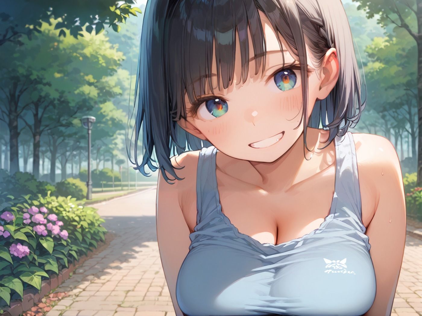 彼女の巨乳妹を孕ませる - サンプル画像 1