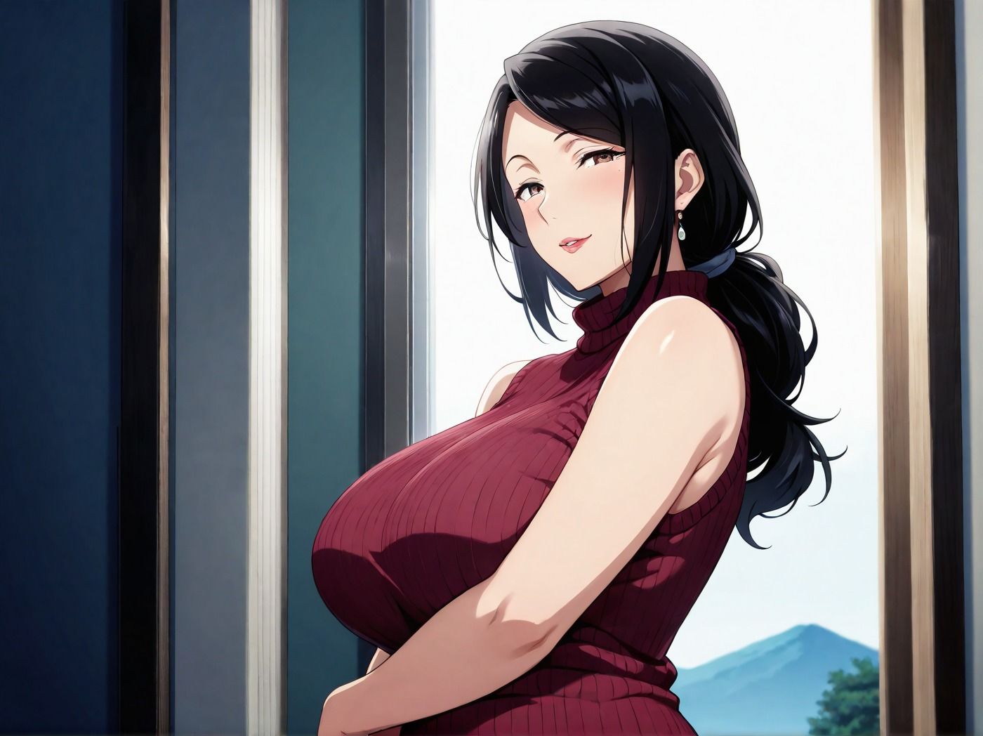 爆乳レス妻  義父の巨根に堕ちる - サンプル画像 1