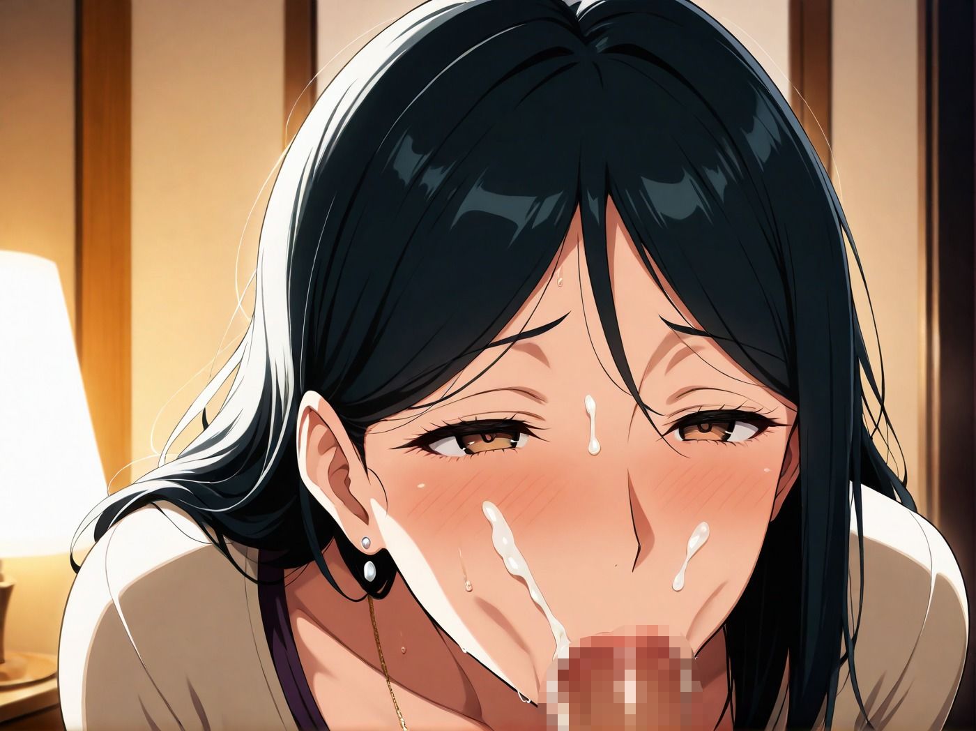 爆乳レス妻  義父の巨根に堕ちる - サンプル画像 3