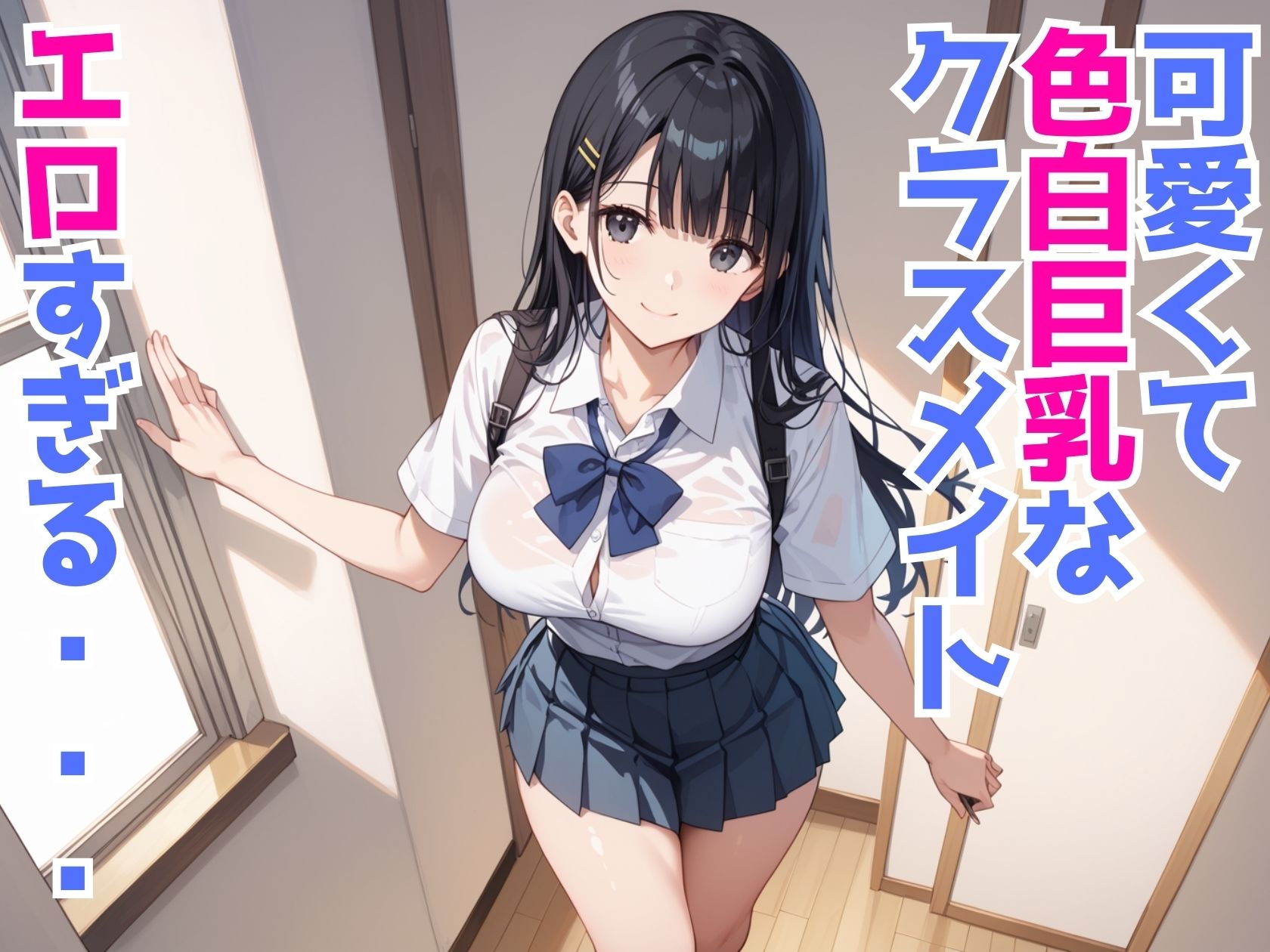 クラスの清楚系女子校生を種付けプレスし放題 - サンプル画像 1