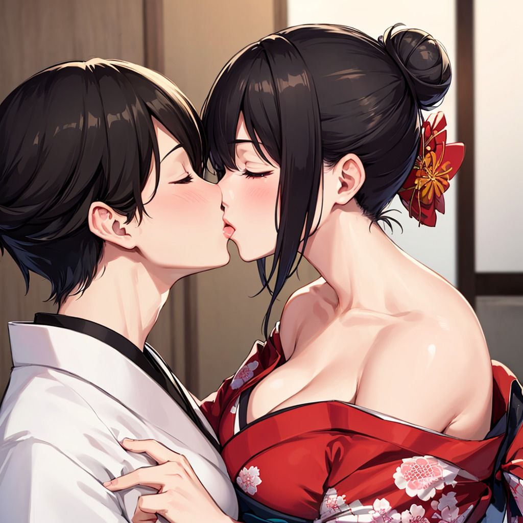巨乳人妻若女将性処理おもてなし旅館 - サンプル画像 1