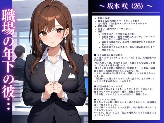 二人きりの会議室 〜年下の彼に求められて〜 人妻寝取られ/坂本咲（26）の記録 - サンプル画像 2