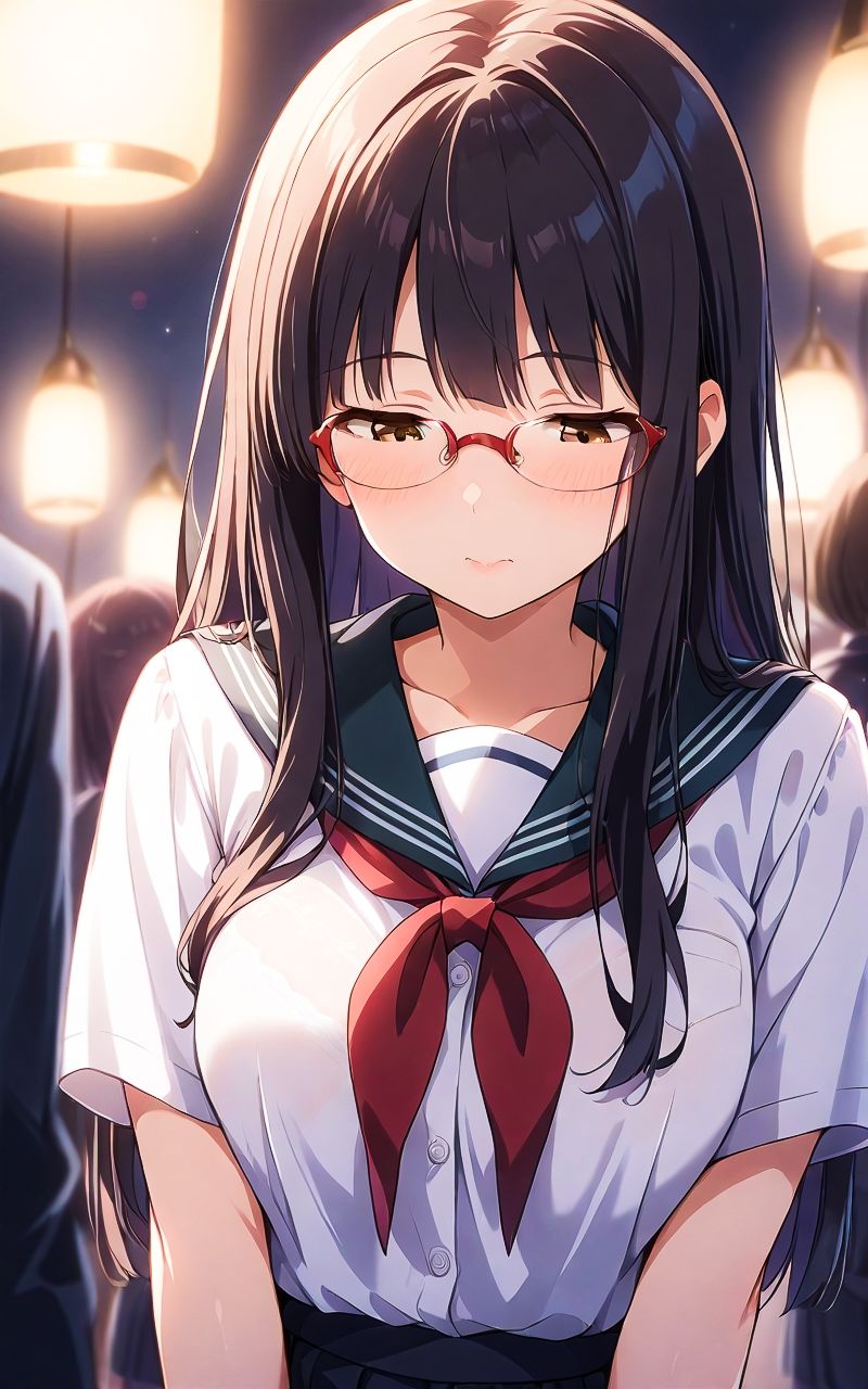 地味っ子 種付けピストン - サンプル画像 1