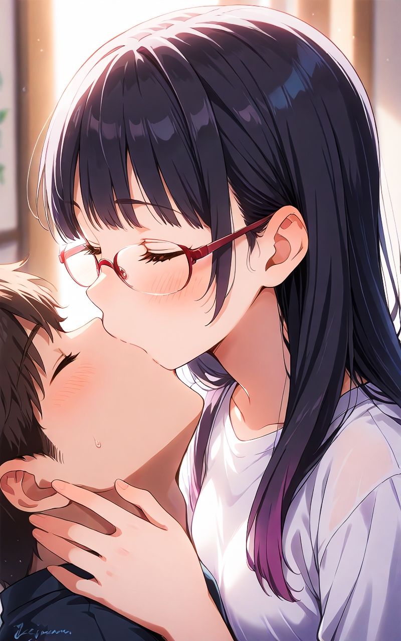 地味っ子 種付けピストン - サンプル画像 2