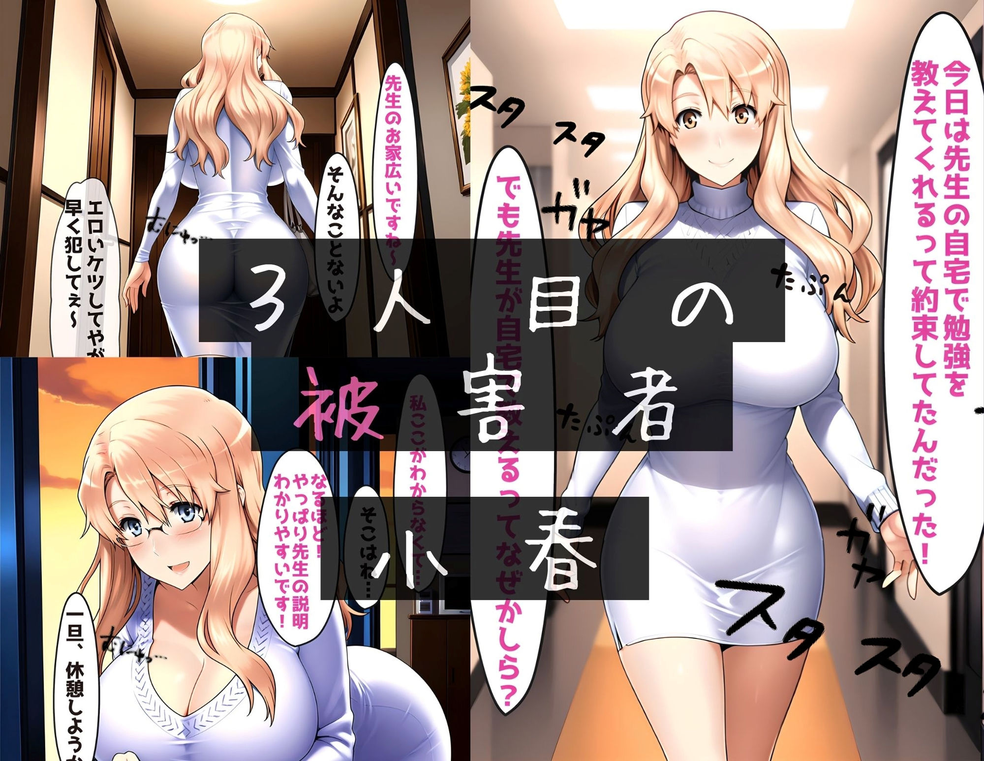 橘さん家の性事情  うぶな小春を奴●調教 - サンプル画像 1