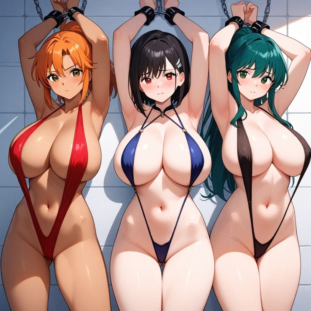 フェチコレVol.50 吊り上げ拘束されたスリングショット水着の美女たち【総枚数271枚】 - サンプル画像 9