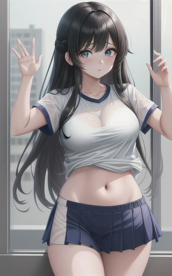 マドンナ体操着JKの着替えを覗いて・・・えちえちな豊満ボディ集 - サンプル画像 4