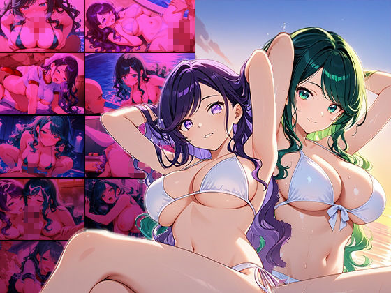 【100円】カラーツインズ Vol.0 爆乳双子グラドル撮影会【FANZA専売】 - サンプル画像 1