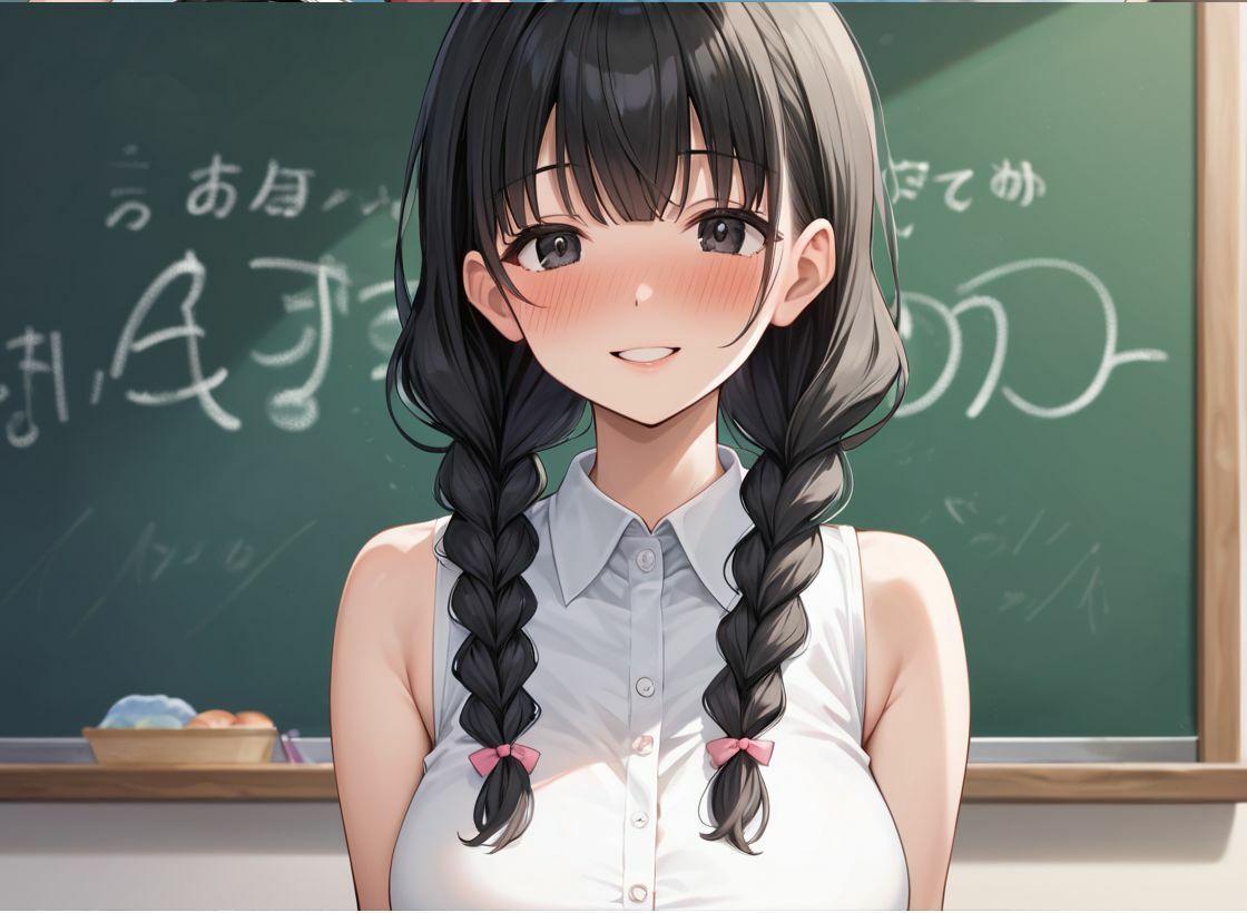 女子校生のパンスト破って種付けプレス - サンプル画像 1
