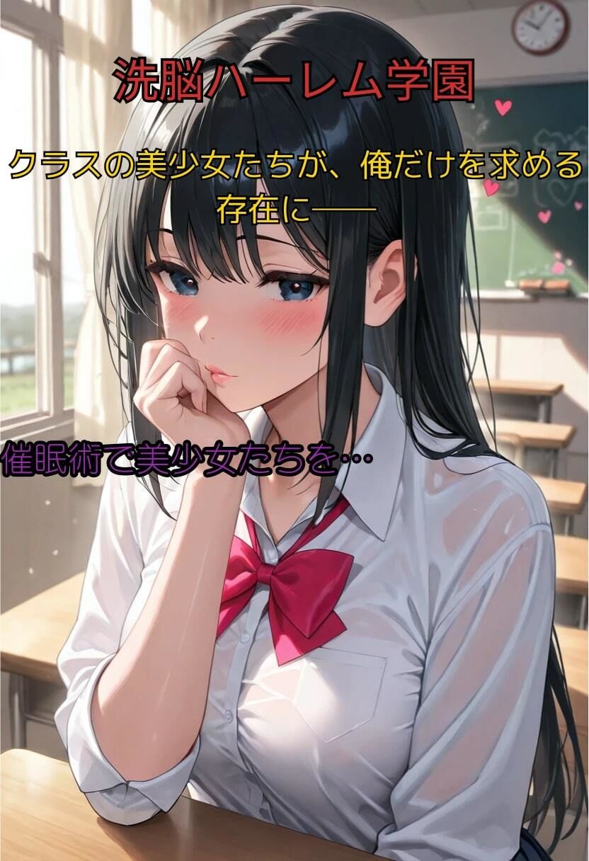 支配された学園  洗脳アプリでクラスの美少女たちを抗えぬ快楽で従順ハーレム化 - サンプル画像 1