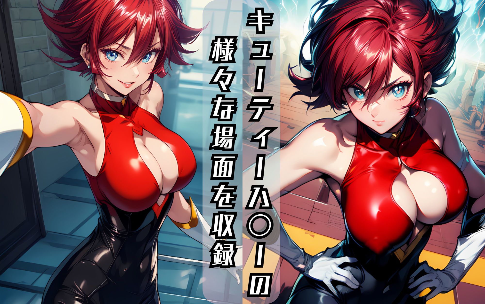 キューティーハ〇ーのエッチな日々 - サンプル画像 1