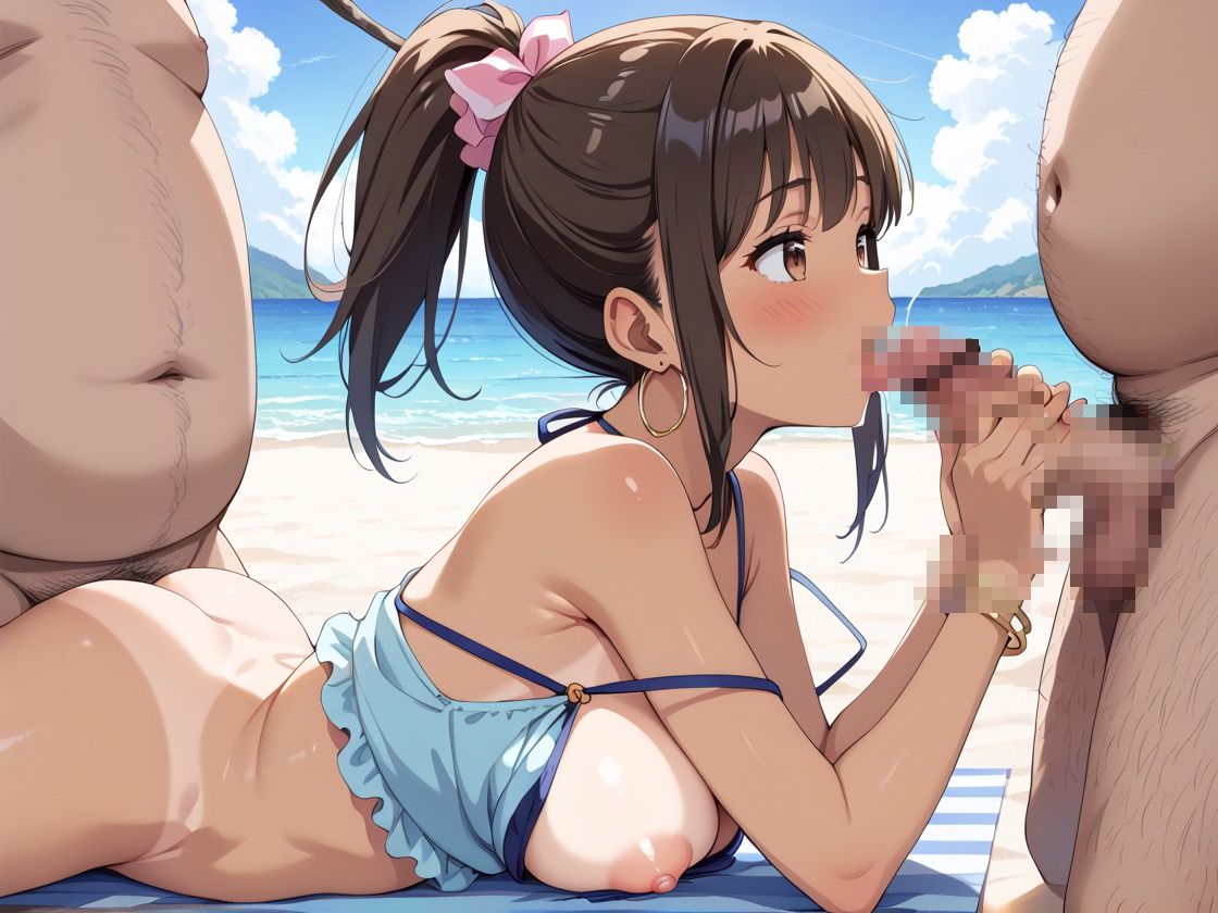 性育指導〜おじさんに優しい黒ギャルにムラムラして犯しました - サンプル画像 4