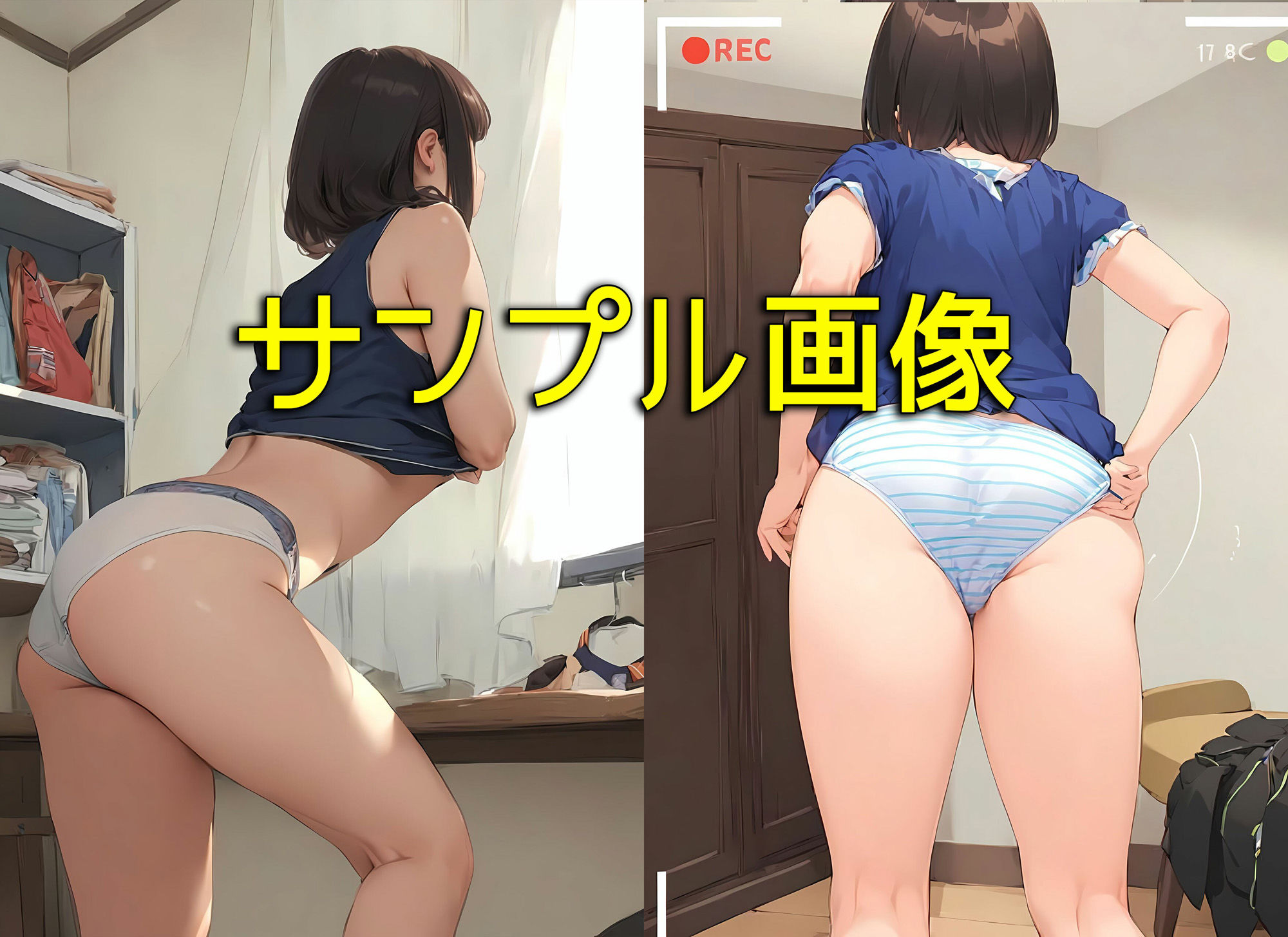 生意気なうちの義妹がこんな下着を履いていたなんて - サンプル画像 8