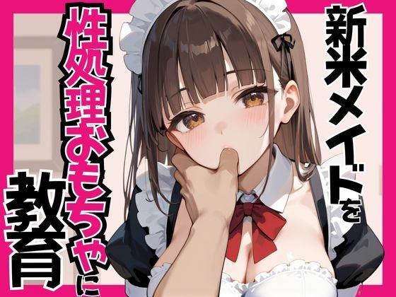 新人メイドを性処理おもちゃに教育